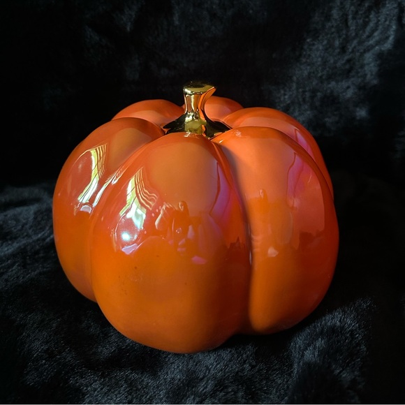 FALL iridescent , orange, pumpkin by Rae Dunn - Picture 3 of 4